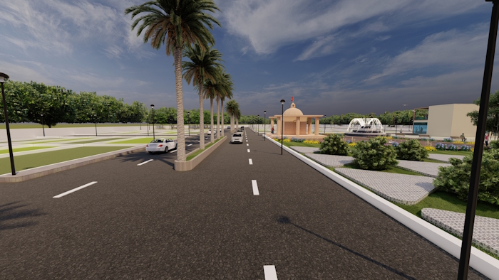 Landscaped Avenues